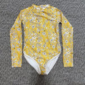 Art Class Long Sleeve Bathing Suit For Girls